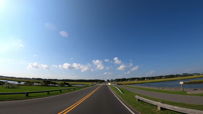Chincoteague, Virginia August 28 2021 Virginia Driving 0081 Chincoteague