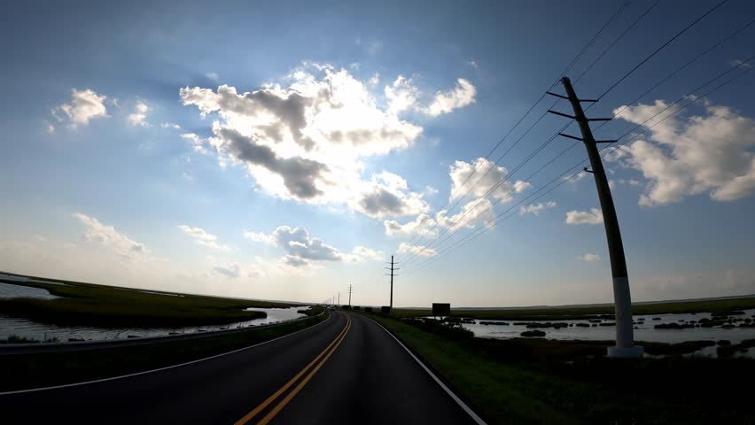 Chincoteague, Virginia August 28 2021 Virginia Driving 0090 Chincoteague Wattsville