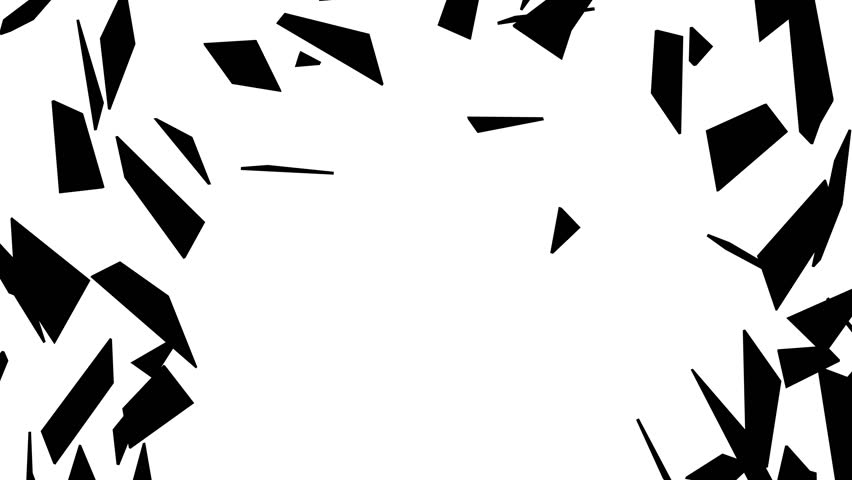 Screen transition breaking into pieces. Shattering glass. Frame transitions. Luma and inverted luma transition - Pack Transition Video Element