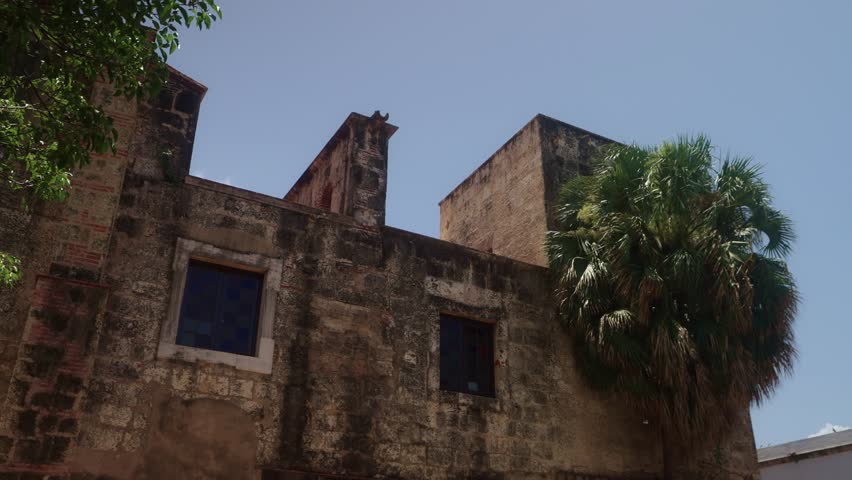National Pantheon facade from behind in Santo Domingo, Dominican Republic