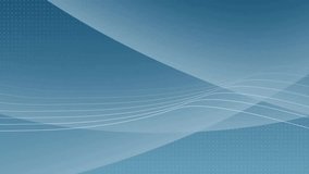 Animation of white liens moving over blue background. Pattern, abstract background and digital interface concept digitally generated video. - Powered by Shutterstock - Get 15% off with code: PIKWIZARD15