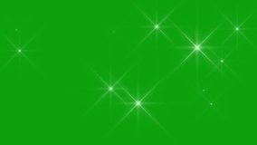 Glitter sparkle animated green screen, 3D Animation, Ultra High Definition, 4k video. White shining dust light. Bokeh light lights effect background. Concept: Christmas, party, celebrate, birthday - Powered by Shutterstock - Get 15% off with code: PIKWIZARD15