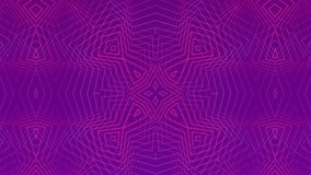 Animation of red lines moving over purple background. Colours, pattern and digital interface concept digitally generated video.