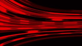 Loopable abstract glowing red Speedline flowing animation. Data transfer bandwidth stream concept