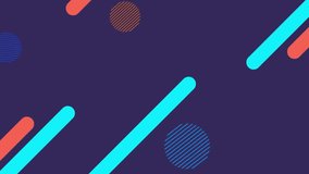 Animation of level up text over colourful shapes moving. Social media, technology and digital interface concept digitally generated video. - Powered by Shutterstock - Get 15% off with code: PIKWIZARD15