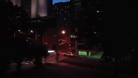 High-Rise Buildings At Night In The City Of Atlanta, Georgia, United States. Aerial Ascending Shot - Powered by Shutterstock - Get 15% off with code: PIKWIZARD15