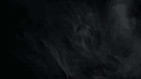 Super Slow Motion Shot of Atmospheric Smoke Slowly Floating on Black Background at 1000fps. - Powered by Shutterstock - Get 15% off with code: PIKWIZARD15