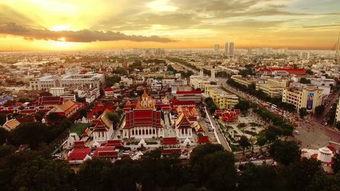 Bangkok, Thailand by drone.