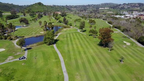 San Diego Admiral Baker Golf Course Stock Footage Video (100% Royalty ...