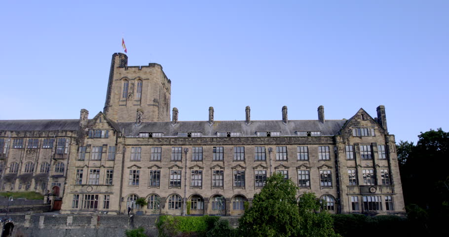 Classic University Exterior Day 4K