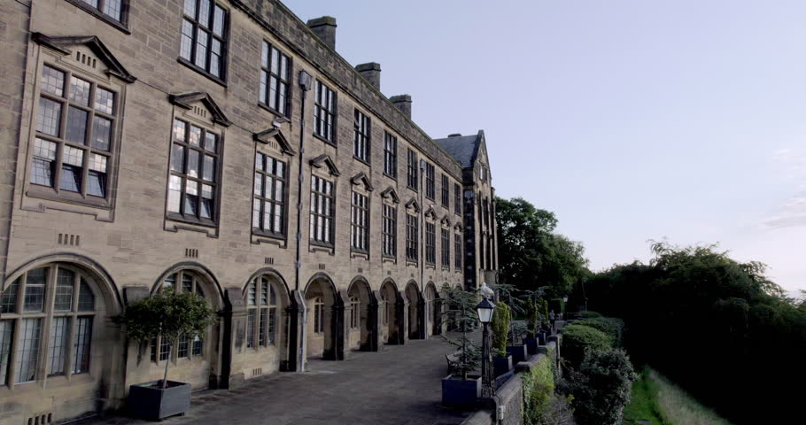 Classic University Exterior Day 4K