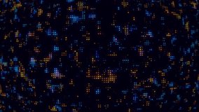 Futuristic screen with animated digital graphs, charts, computer data and more. Great video to use in any economy, financial, technology or futuristic 4K. - Powered by Shutterstock - Get 15% off with code: PIKWIZARD15