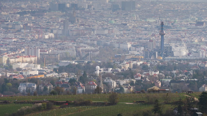 Buildings in the City of Vienna, Austria