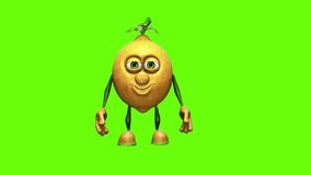 3D Animation A nice potato New Incredible Character Video | 3d potato character | Potato cartoon character