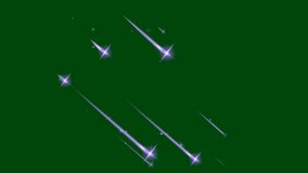 Meteor shower high Resolution animated video green screen 4k , Abstract technology, science, engineering artificial intelligence, Seamless loop 4k video, 3D Animation, Ultra High Definition, 4k video 