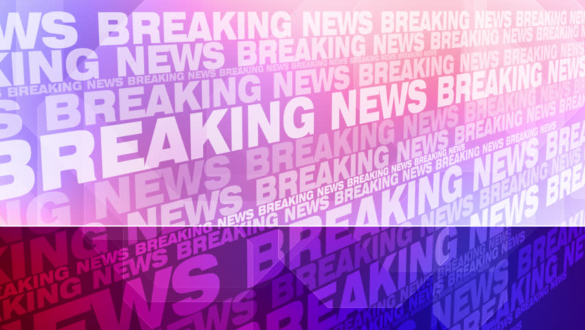 News media unveils modern breaking news text backdrop with creative graphic template and worldwide news concept