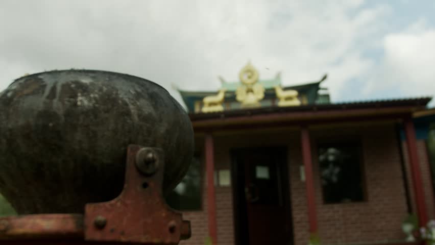Buddhism temple in Siberia Russia Buriatya 