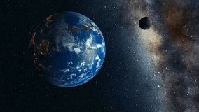 Planet Earth world planets,earth globe rotate,earth moon space,moon planet star,world globe international.the most beautiful isolated background. - Powered by Shutterstock - Get 15% off with code: PIKWIZARD15