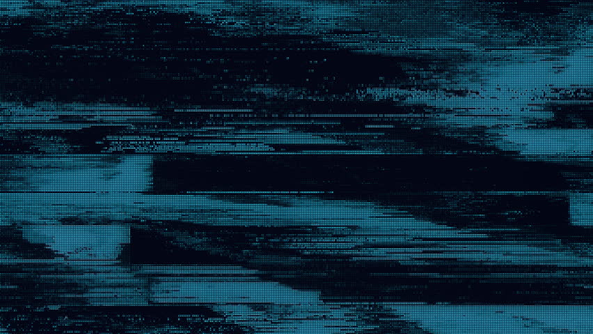 Glitch noise static television VFX. Visual video effects stripes background, CRT tv screen no signal glitch effect