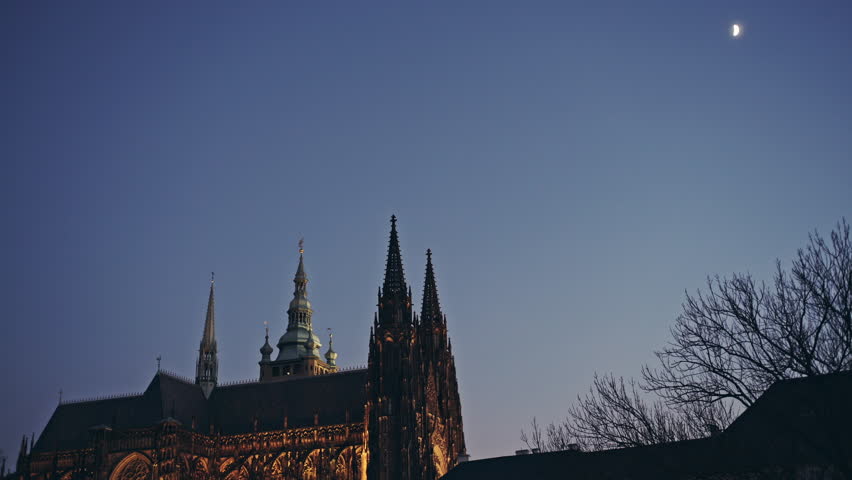 Colorful gothic St. Vitus