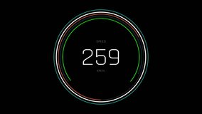 Digital speedometer of car driving with acceleration, dashboard. speedo meter-car speedo meter-vehicle speedo meter-meter-car meter - Powered by Shutterstock - Get 15% off with code: PIKWIZARD15