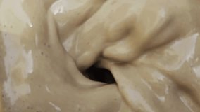 Slow Motion Bliss: Blending Cookies and Cream in 4K Video