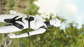 The Harmony of Nature and Technology background nature vertical - Powered by Shutterstock - Get 15% off with code: PIKWIZARD15