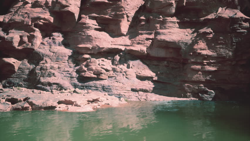 Colorado River in Grand Canyon Royalty-Free Stock Footage #3476546449