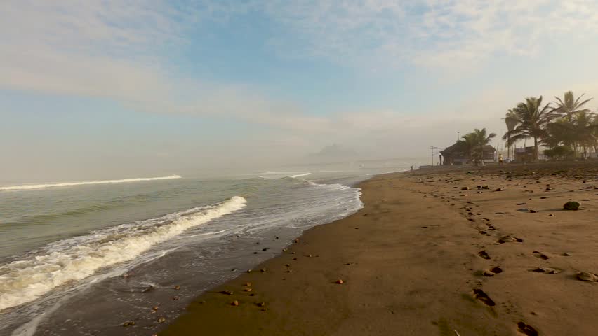 Huanchaco beach, Trujillo, Perú