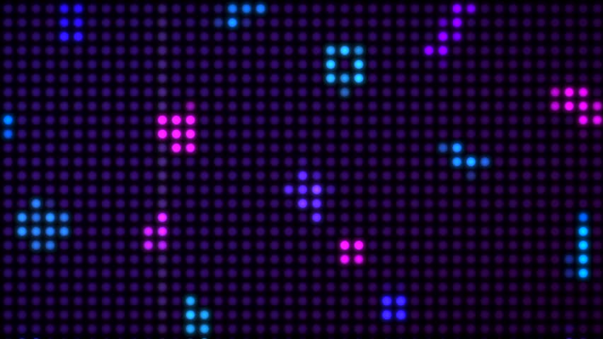 Pink blue dotted led 4k amazing geometric pattern, abstract seamless , background, pink blue animated wall  backdrop spectrum box light blinding flashing copy space backdrop motion graphic wallpaper  Royalty-Free Stock Footage #3476935847