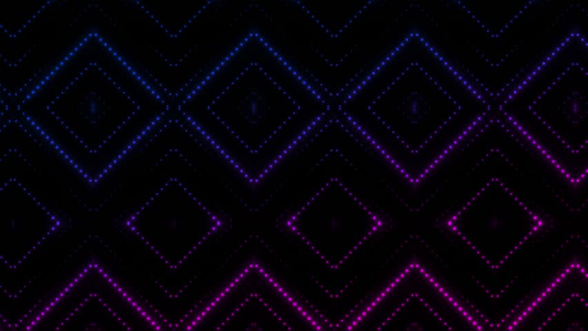 rhombus lines neon 4k amazing geometric pattern, abstract seamless , background, pink blue animated wall backdrop spectrum box light blinding flashing copy space backdrop motion graphic wallpaper  Royalty-Free Stock Footage #3476976837