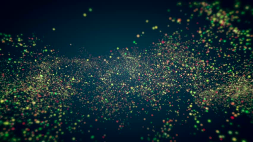 Pine cyan yellow green Glamour animatin abstract fluid particles deisgn empty copyspace backdrop digital , abstract pattern, amazing view luxurious celebration Christmas event motion graphic backdrop