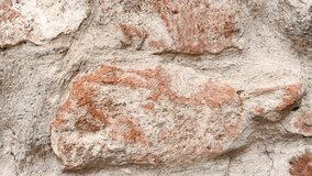 Video Texture tuff stone, Armenian tuff with close up