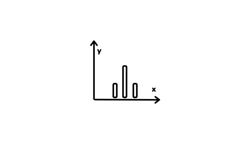 Editable line icon animation depicting central tendency  Royalty-Free Stock Footage #3477034215