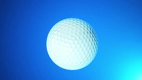 Golf Ball Rotating Intro Background