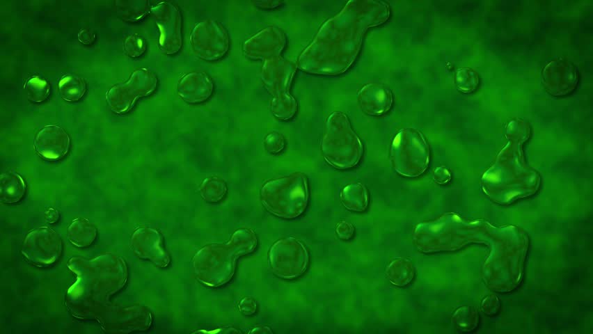 abstract gooey slime background green Stock Footage Video (100% Royalty