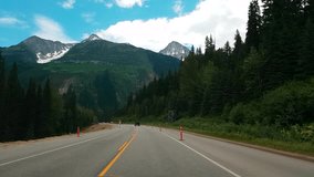 Road to Canadian Rockies