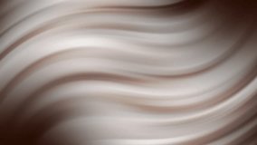 Minimalist abstract silk seamless loop animated background.  Wavy animated background with soft blurred gradient color.  Digital smooth wallpaper. Animated soft pattern.