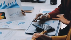 Strategic Business Planning, Investor Consultation Meeting, Engage in a strategic planning session where investors and business professionals discuss and strategize new plans for business growth - Powered by Shutterstock - Get 15% off with code: PIKWIZARD15