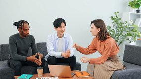 Multinational people talking in the lobby. Global business. - Powered by Shutterstock - Get 15% off with code: PIKWIZARD15