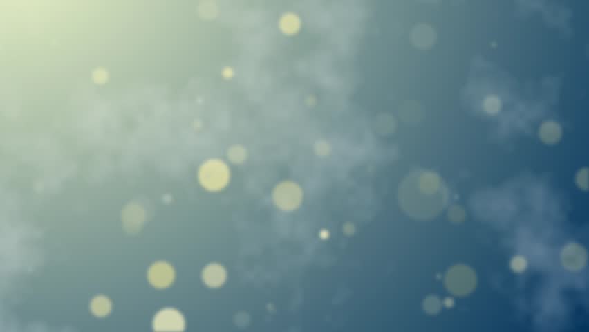 Loopable abstract background blue bokeh circles
