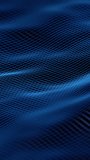Abstract vertical animation, blue modern background design, 4k seamless looped video, 3d render