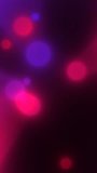 Colorful Glowing Bokeh Lights Background vertical video