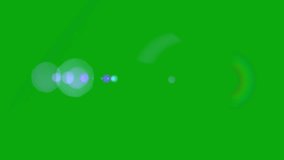 Lens flare high Resolution green screen animation , 3D Animation, Ultra High Definition, 4k video Premium Quality