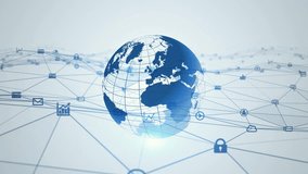 Global communication network concept. Abstract background. - Powered by Shutterstock - Get 15% off with code: PIKWIZARD15