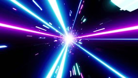 Shining neon light rays in the cyber space - Powered by Shutterstock - Get 15% off with code: PIKWIZARD15