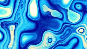 Seamless abstract wavy background for loop playback. 4k video