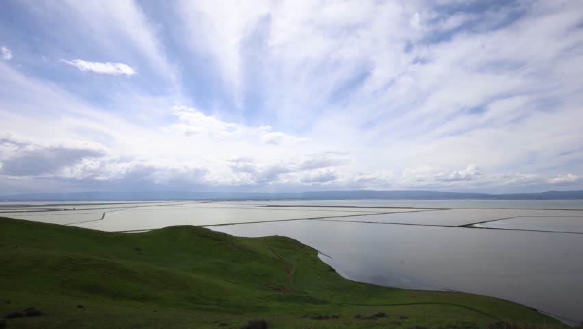 Time lapse video from Coyote hills Fremont California