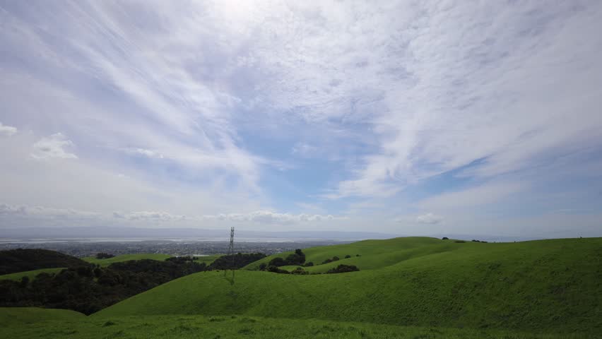 Time lapse video Coyote hills California
