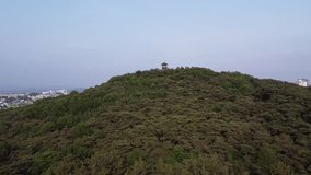 This is a drone video taken at Baesan Sports Park in Iksan, North Jeolla Province, in South Korea.
This is a photograph of the top of Baesan Mountain.
